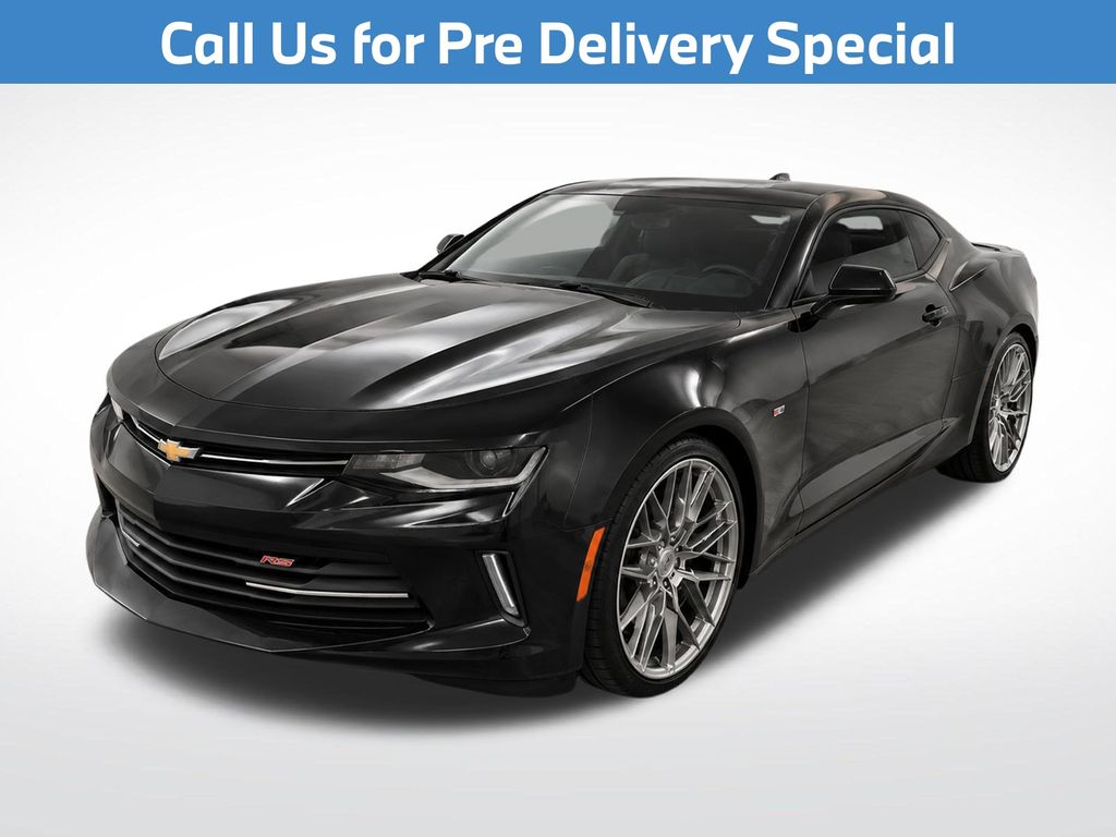 Red 2018 Chevrolet Camaro Coupe Rear-Wheel Drive 8-Speed Automatic