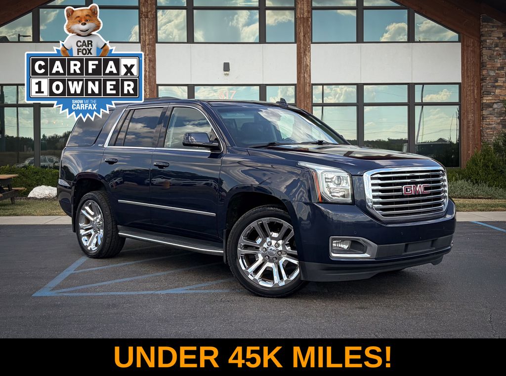 Dark Sapphire Blue Metallic 2017 GMC Yukon SUV / Crossover Four-Wheel Drive 6-Speed Automatic Overdrive
