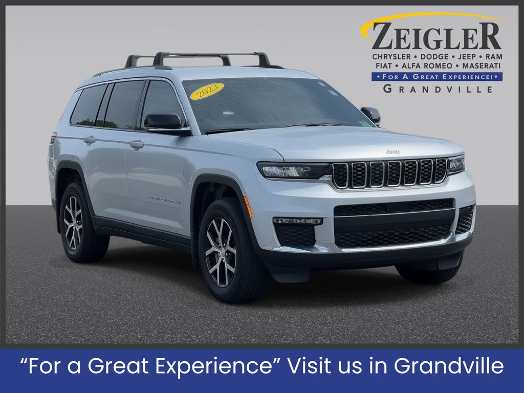 Silver Zynith 2023 Jeep Grand Cherokee L SUV / Crossover Four-Wheel Drive 8-Speed Automatic