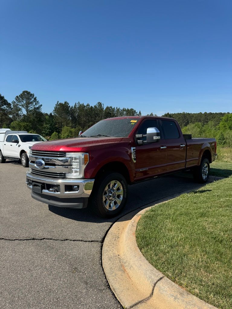 Ruby Red Metallic 2017 Ford F-250 Super Duty Lariat Crew Cab 4WD Pickup Truck Four-Wheel Drive 6-Speed Automatic
