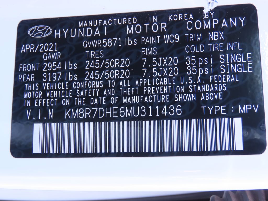 2021 Hyundai Palisade Calligraphy 21