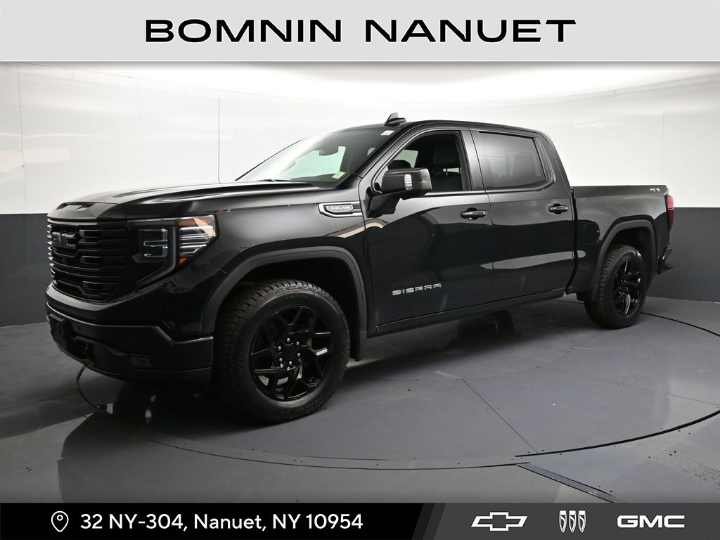 Onyx Black 2023 GMC Sierra 1500 Pickup Truck Four-Wheel Drive Automatic