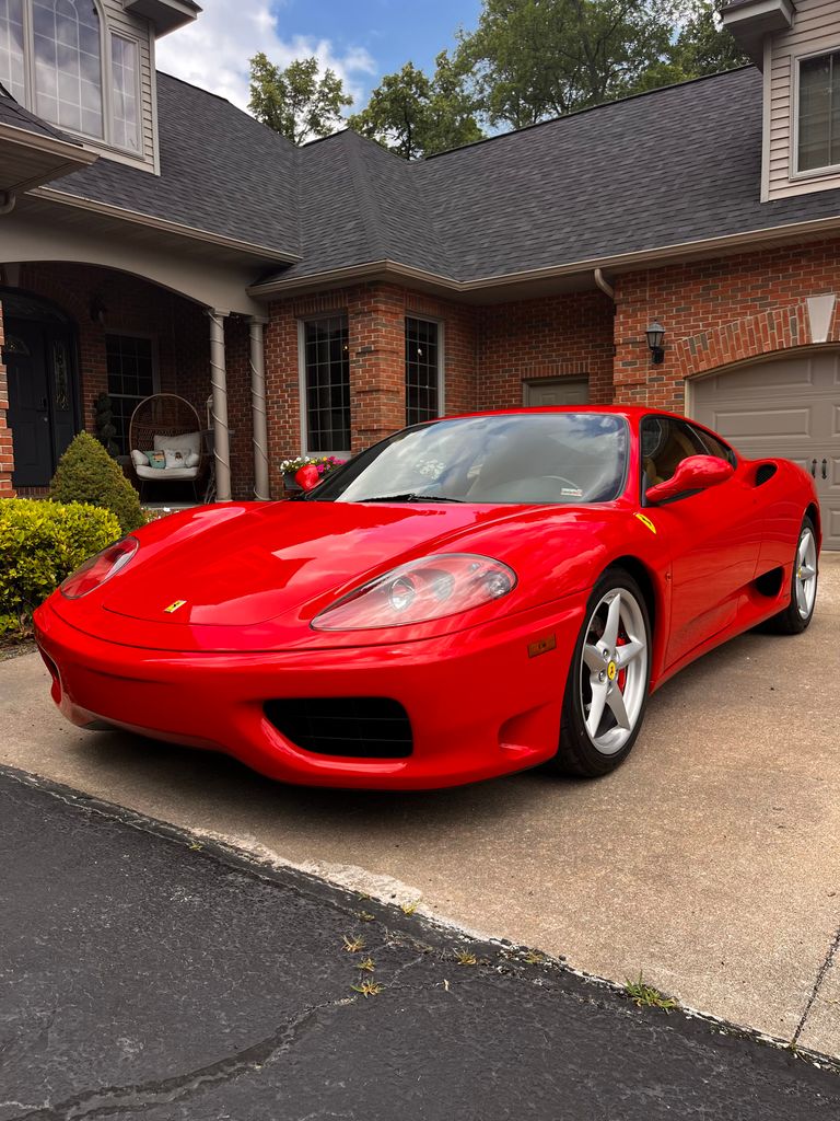 Rosso Oorsa 1999 Ferrari 360 Modena RWD Coupe  