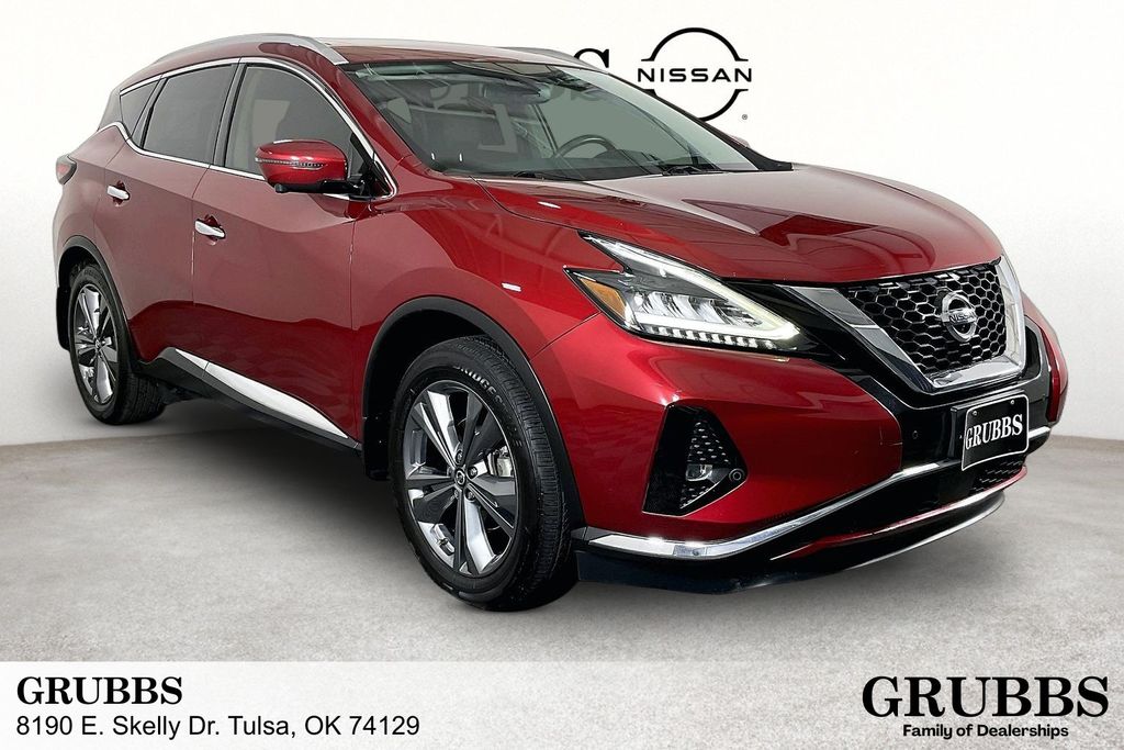 Cayenne Red Metallic 2020 Nissan Murano SUV / Crossover Front-Wheel Drive Continuously Variable Transmission