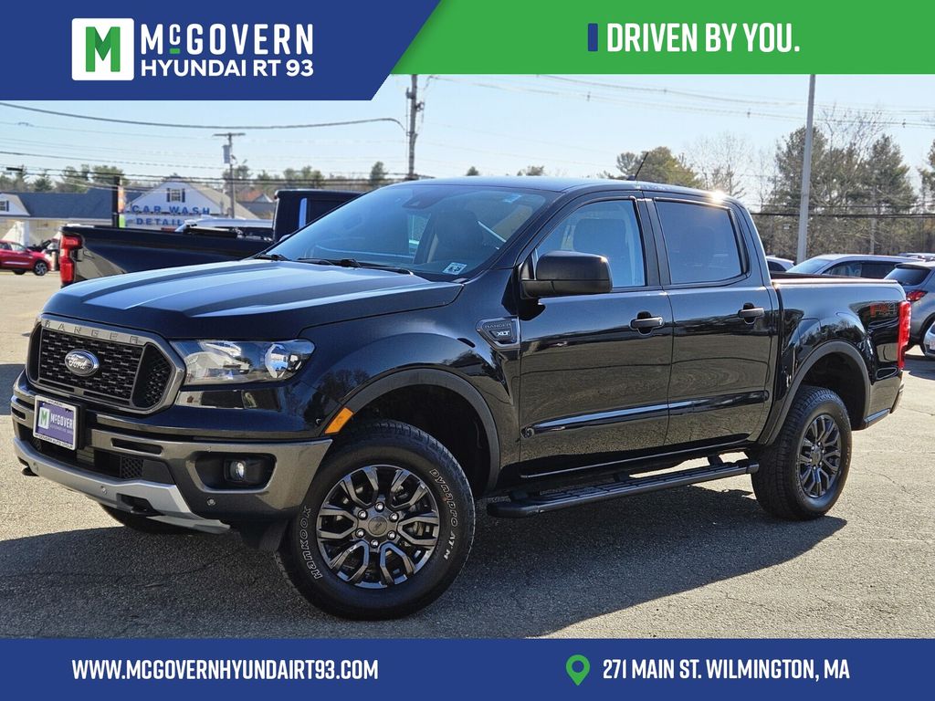 Shadow Black 2023 Ford Ranger Pickup Truck Four-Wheel Drive Automatic