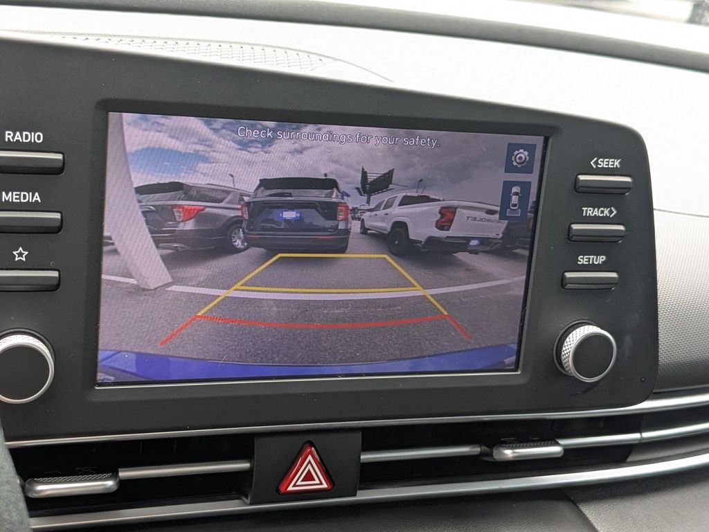 2022 Hyundai Elantra Hybrid Blue