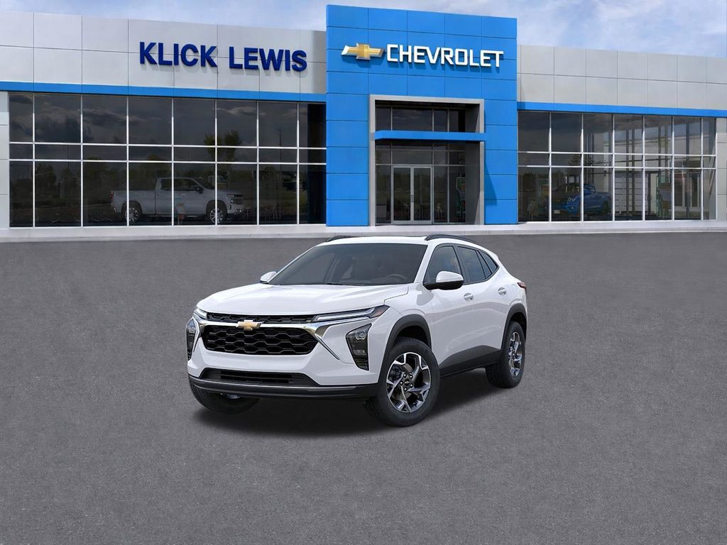 2026 Chevrolet Trax LT White at Klick Lewis Buick Chevrolet