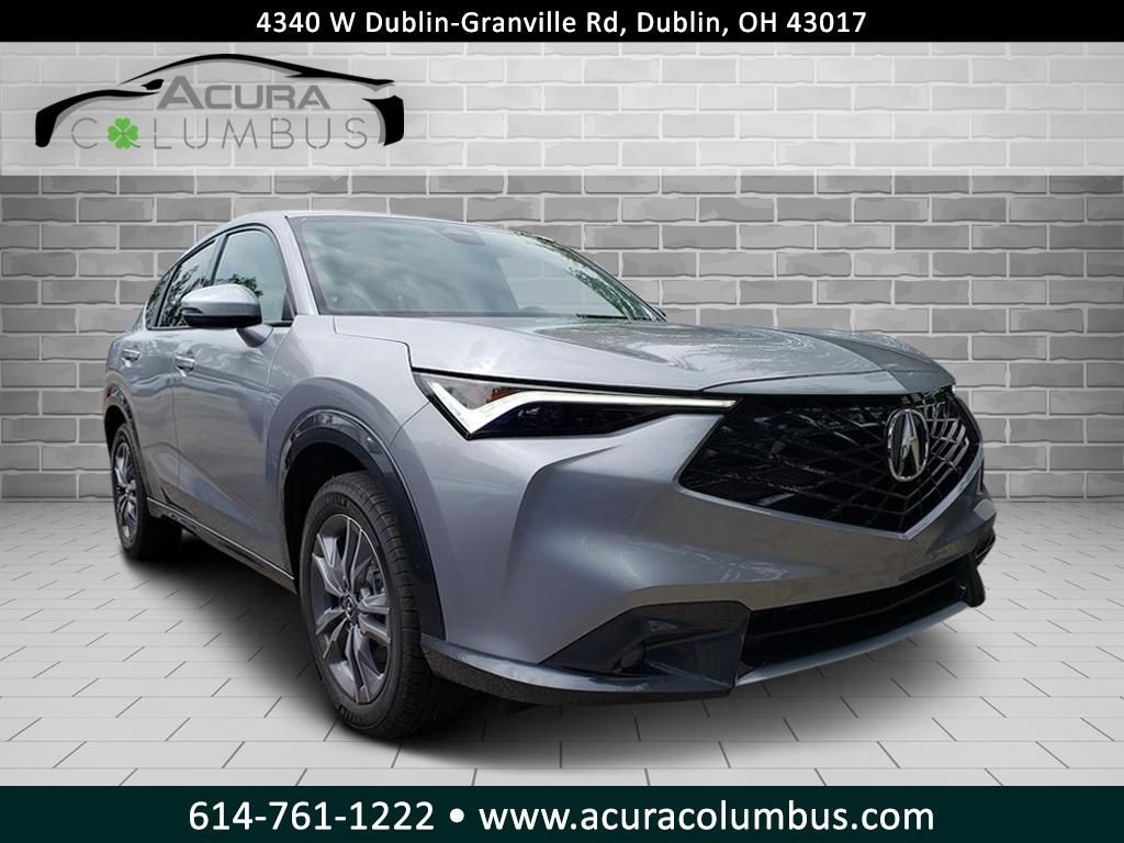 Solar Silver Metallic 2026 Acura ADX SUV / Crossover All-Wheel Drive Continuously Variable Transmission
