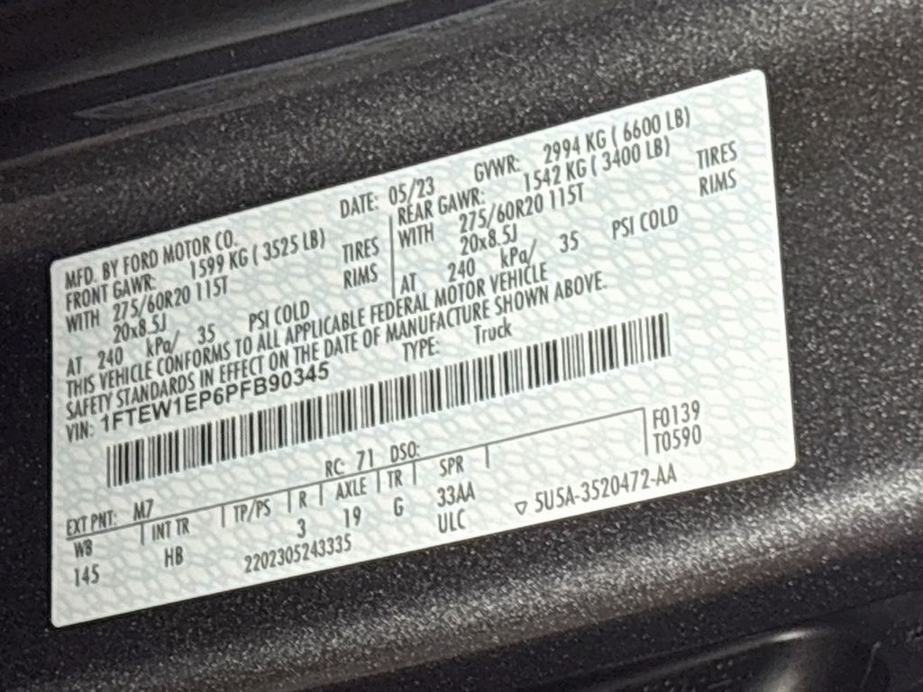 2023 Ford F-150 Lariat
