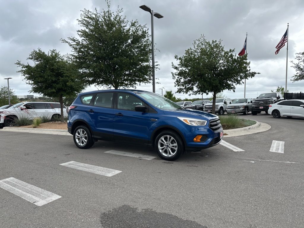 Lightning Blue Metallic 2017 Ford Escape S FWD SUV / Crossover Front-Wheel Drive 6-Speed Automatic