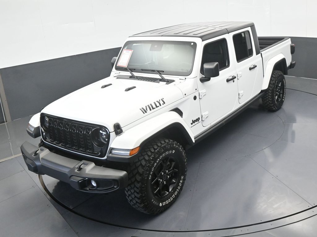 Used 2024 Bright White Clearcoat Jeep Willys image 50