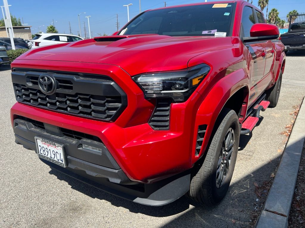 Red 2024 Toyota Tacoma Pickup Truck Four-Wheel Drive 8-Speed Automatic