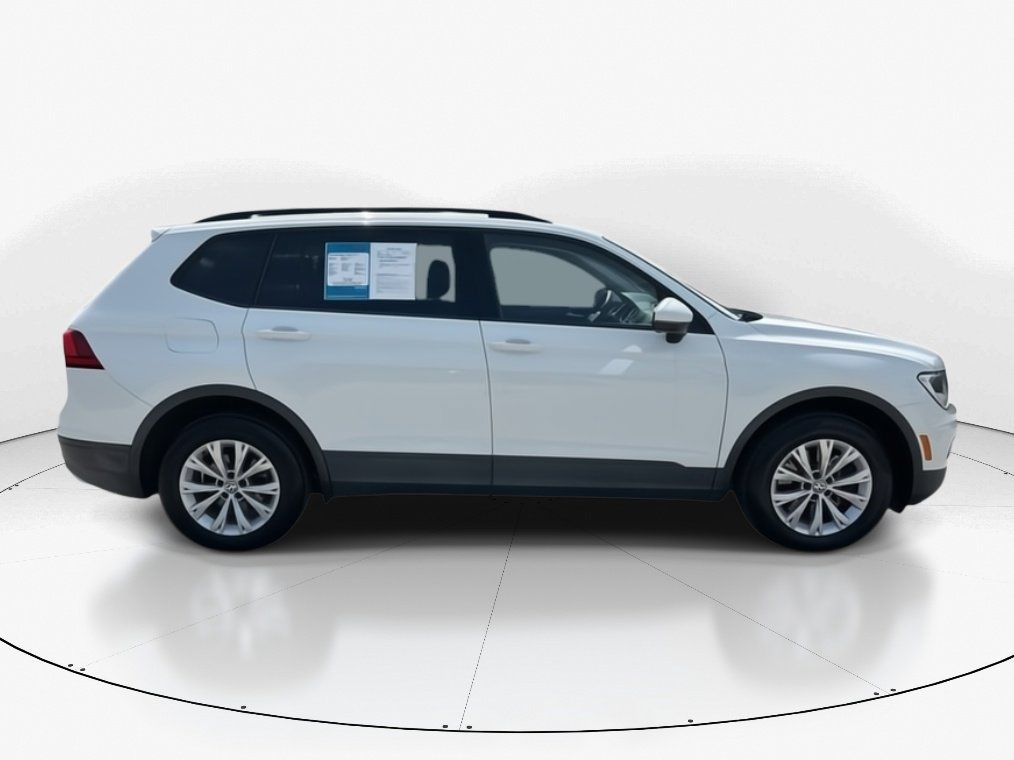 2019 Pure White Volkswagen Tiguan 2.0T S FWD SUV