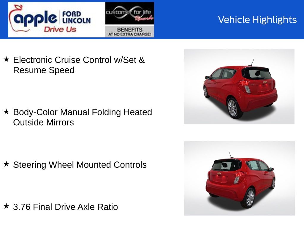 2021 Chevrolet Spark FWD 1LT Automatic