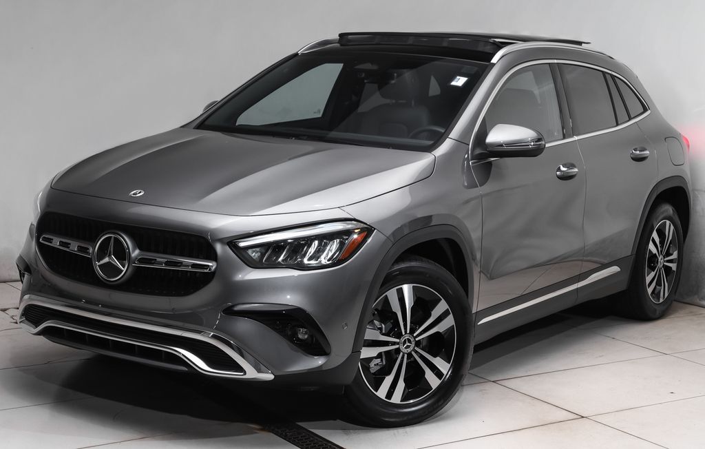 Gray (Mountain Grey Metallic) 2026 Mercedes-Benz GLA SUV / Crossover All-Wheel Drive 8-Speed Dual Clutch