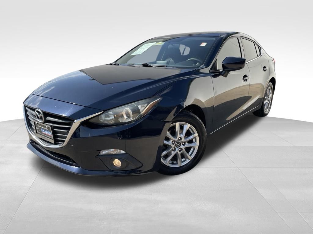 Deep Crystal Blue Mica 2015 Mazda MAZDA3 Sedan Front-Wheel Drive 6-Speed Automatic