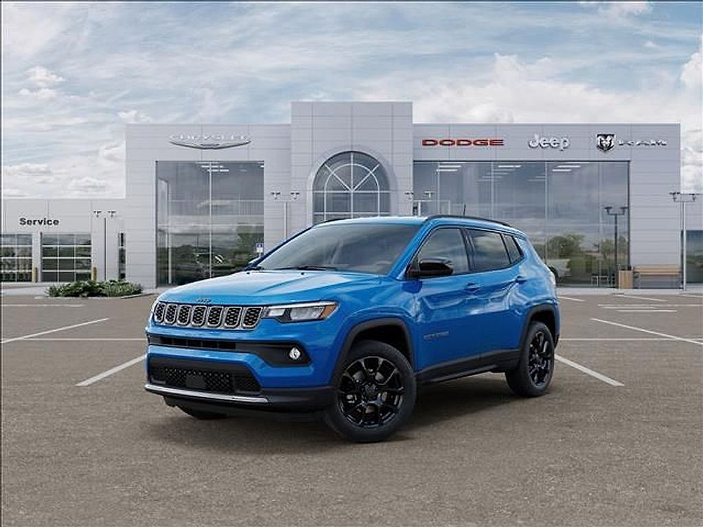 Hydro Blue Pearlcoat 2026 Jeep Compass Latitude 4WD SUV / Crossover Four-Wheel Drive 8-Speed Automatic