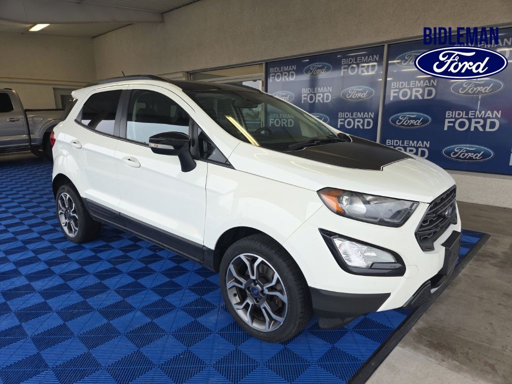 Diamond White 2019 Ford EcoSport SES AWD SUV / Crossover All-Wheel Drive 6-Speed Automatic