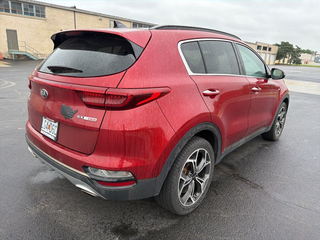 2020 Hyper Red Kia Sportage SX AWD SUV