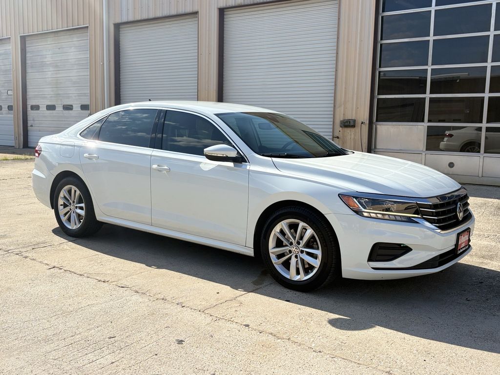 2020 Volkswagen Passat 2.0T SE White at DeMontrond Automotive Group