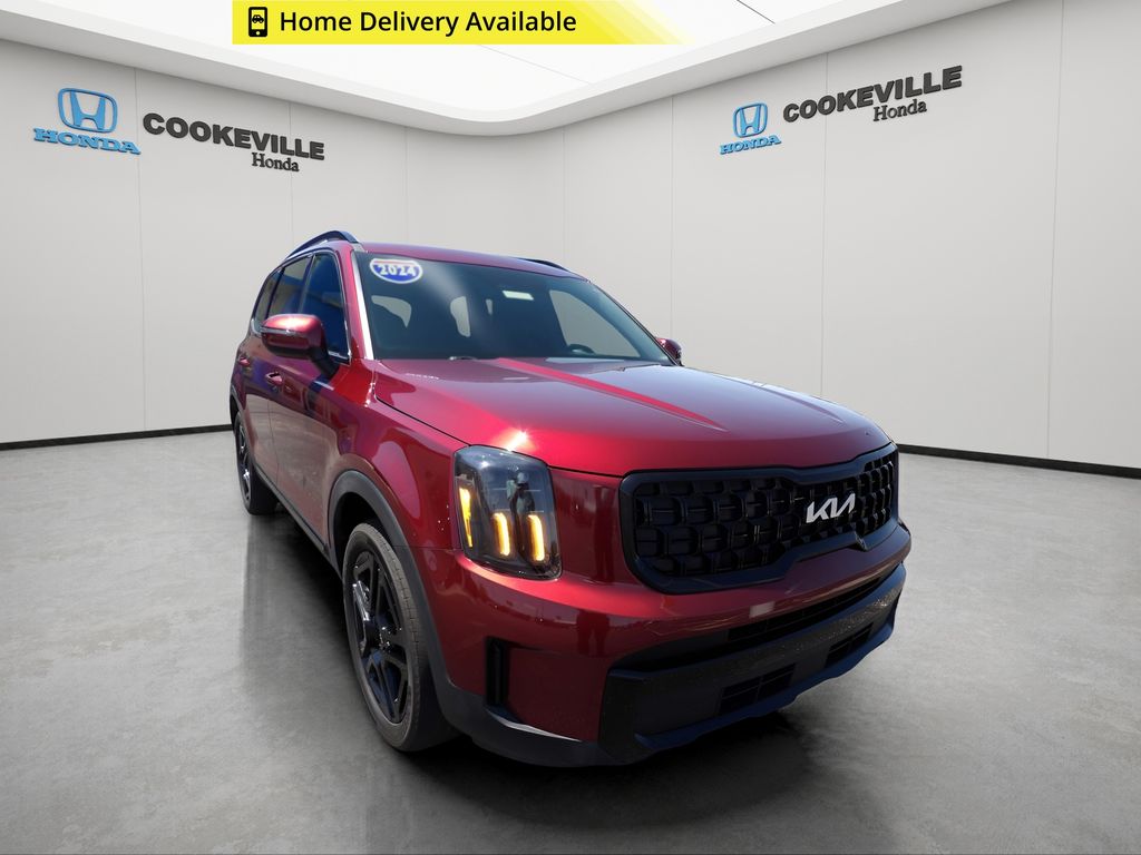 Dawning Red 2024 Kia Telluride SUV / Crossover All-Wheel Drive 8-Speed Automatic