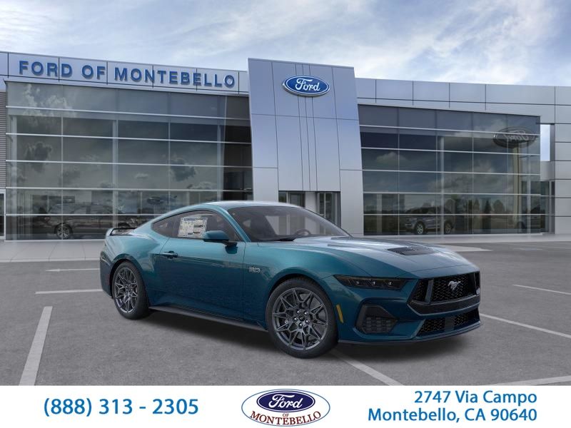 Adriatic Blue Metallic 2026 Ford Mustang Coupe Rear-Wheel Drive Automatic