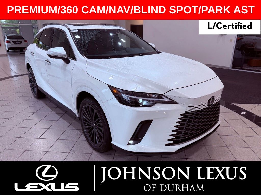 Eminent White Pearl 2026 Lexus RX Hybrid SUV / Crossover All-Wheel Drive Continuously Variable Transmission