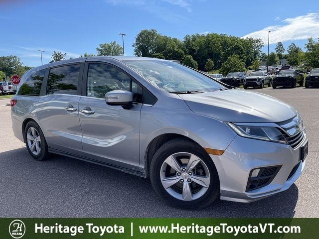 Silver 2018 Honda Odyssey Minivan Front-Wheel Drive 9-Speed Automatic
