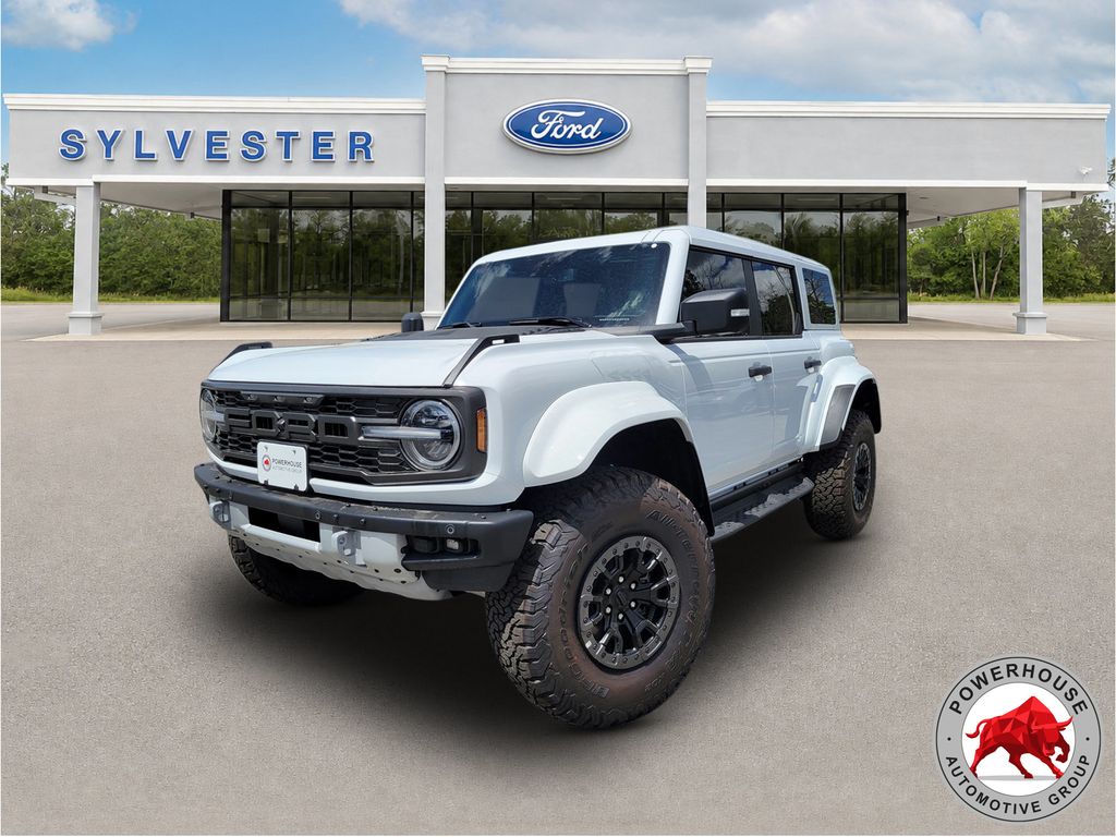 Oxford White 2025 Ford Bronco Raptor SUV / Crossover Four-Wheel Drive Automatic