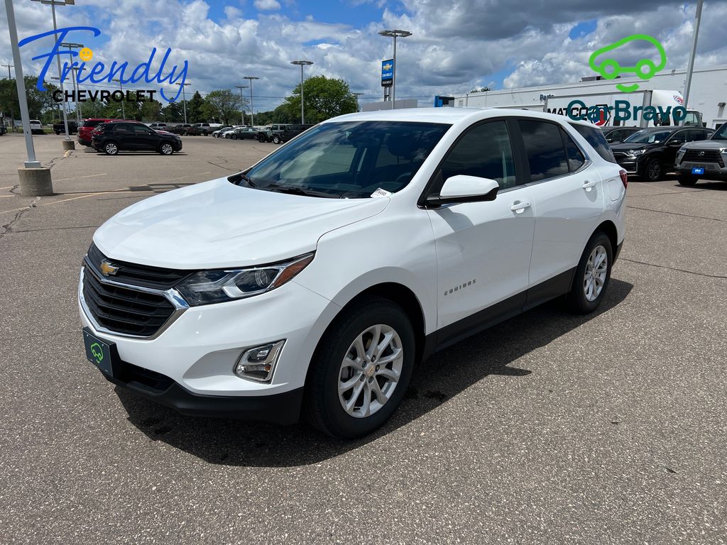 Summit White 2021 Chevrolet Equinox SUV / Crossover Four-Wheel Drive 6-Speed Automatic Overdrive