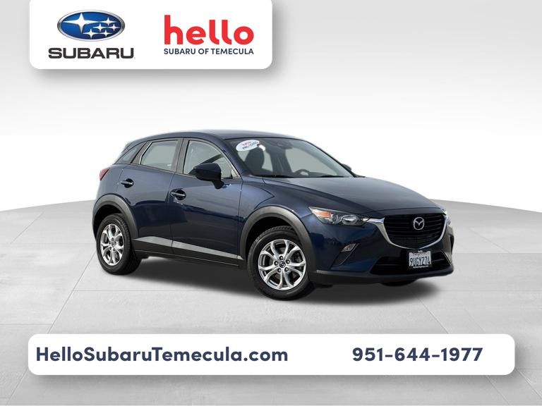 Deep Crystal Blue Mica 2018 Mazda CX-3 Sport AWD SUV / Crossover All-Wheel Drive 6-Speed Automatic