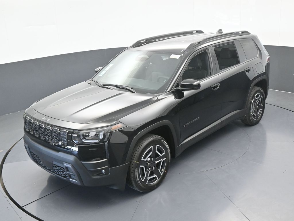 New 2026 Diamond Black Crystal Pearlcoat Jeep Laredo image 38