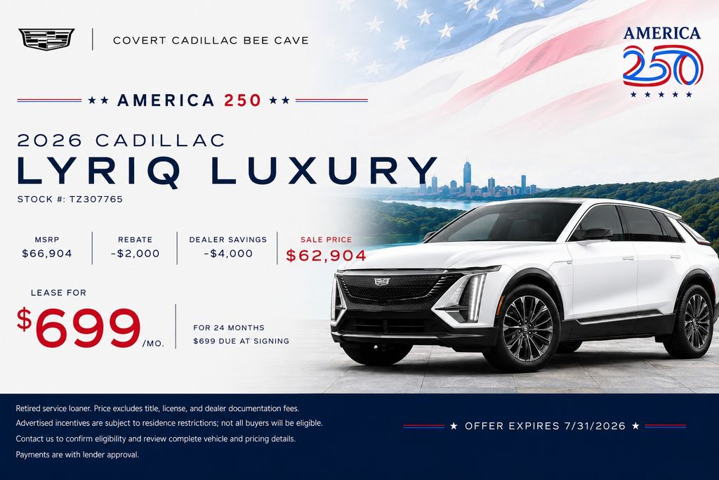 New 2026 Red Cadillac Luxury image 2