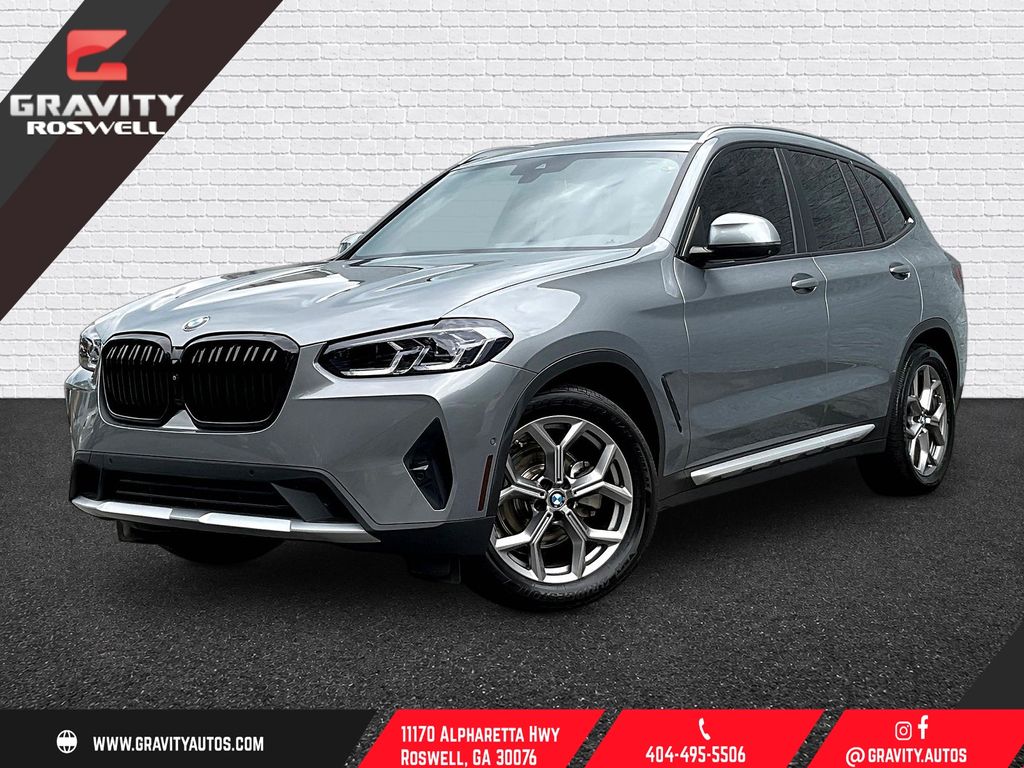 Skyscraper Gray Metallic 2023 BMW X3 SUV / Crossover Rear-Wheel Drive 8-Speed Automatic
