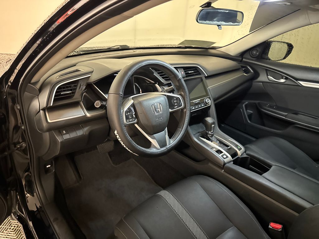 2016 Crystal Black Pearl Honda Civic EX FWD Sedan