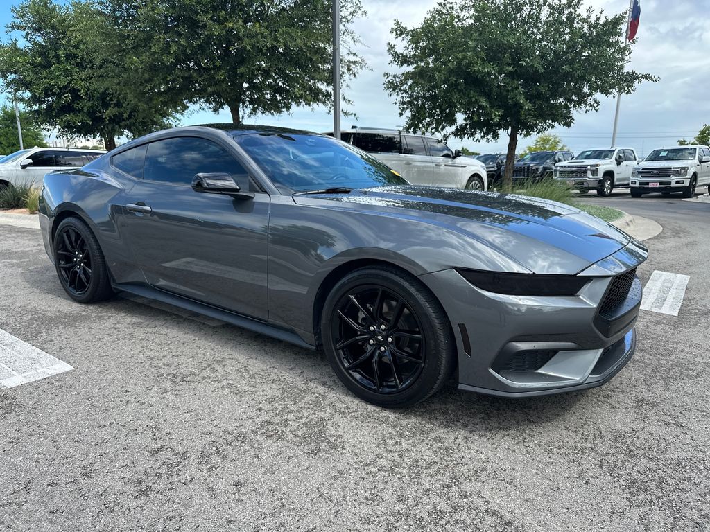 Gray Metallic 2024 Ford Mustang EcoBoost Premium Fastback RWD Coupe Rear-Wheel Drive Automatic