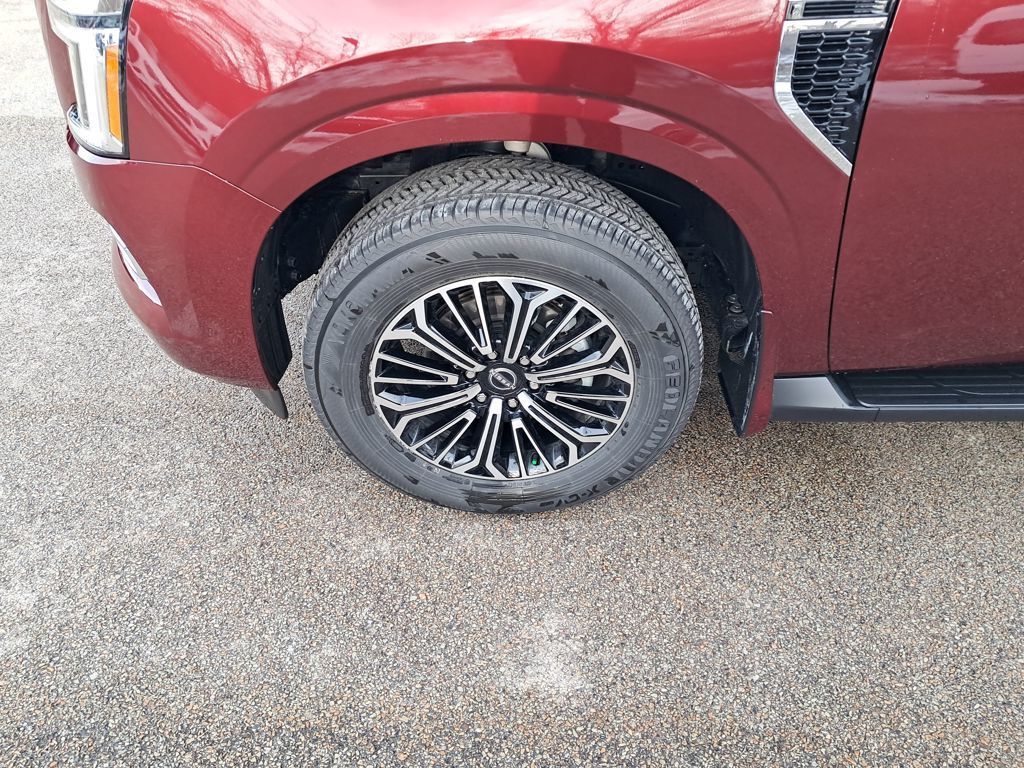 2026 Nissan Armada Platinum Red at John Sisson Motors