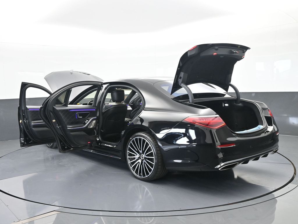 Used 2022 Onyx Black/Mojave Silver Mercedes-Benz S 580 image 92