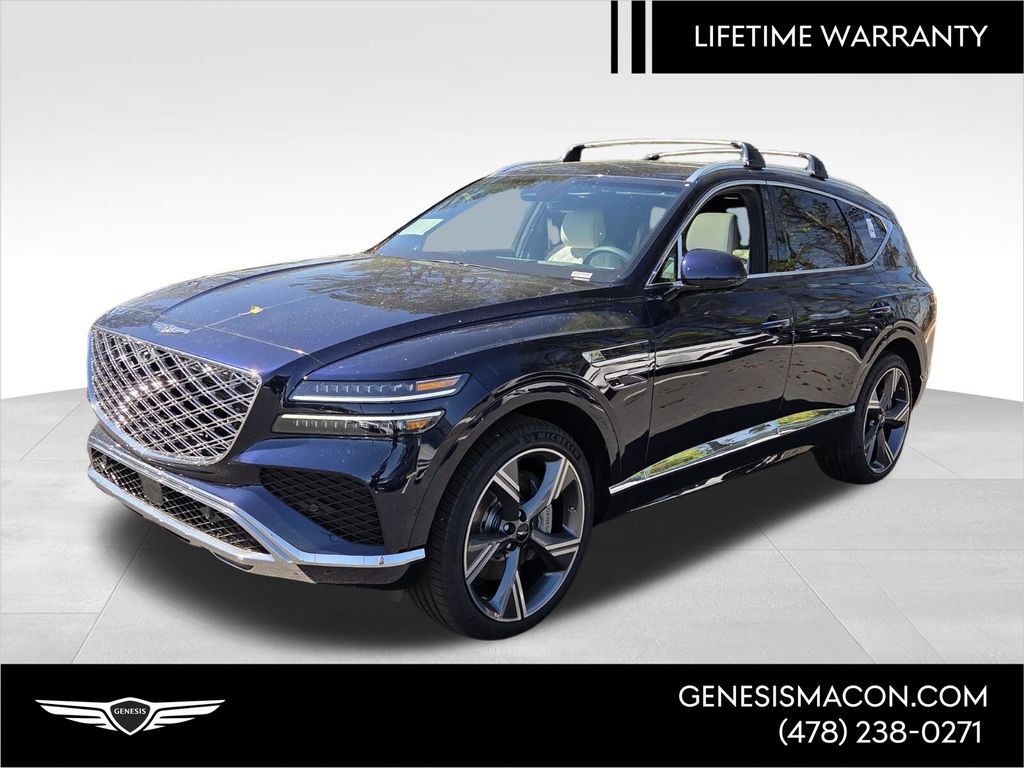 Capri Blue 2026 Genesis GV80 3.5T Prestige AWD SUV / Crossover All-Wheel Drive 8-Speed Automatic