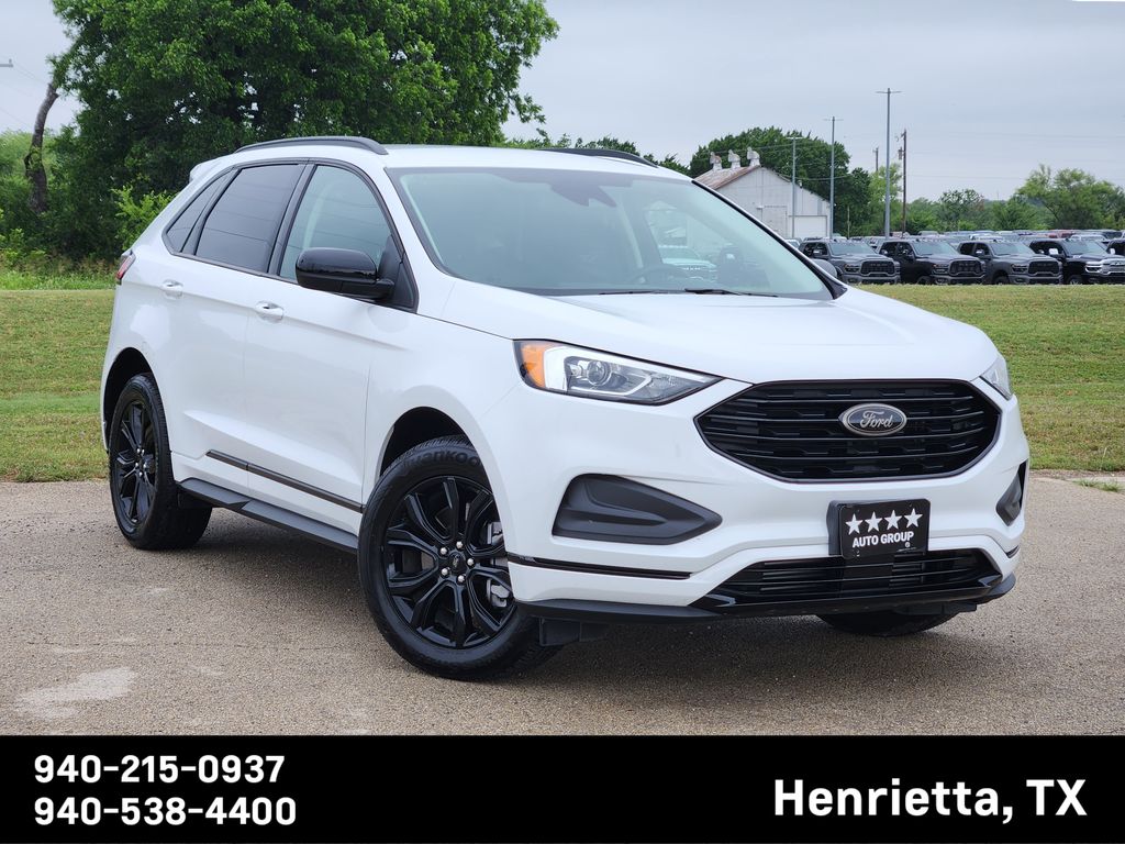 Oxford White 2024 Ford Edge SE AWD SUV / Crossover All-Wheel Drive 8-Speed Automatic