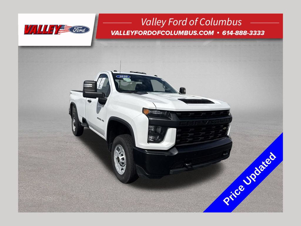 Summit White 2020 Chevrolet Silverado 2500HD Pickup Truck Four-Wheel Drive 6-Speed Automatic