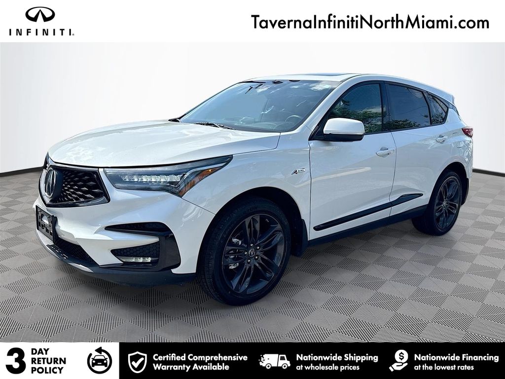 White 2020 Acura RDX SUV / Crossover All-Wheel Drive Automatic