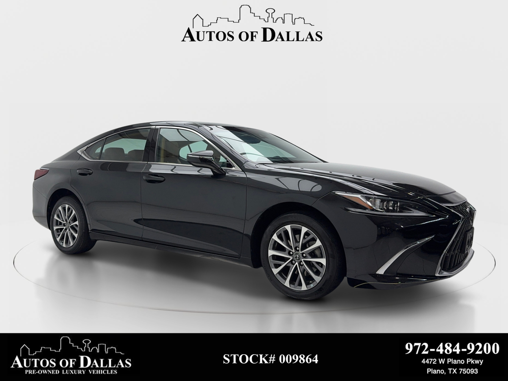 Black (Caviar) 2022 Lexus ES Sedan All-Wheel Drive 8-Speed Automatic