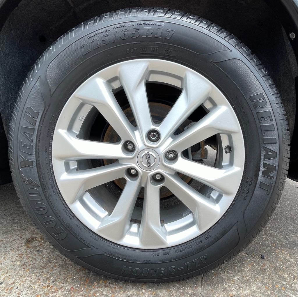 2016 Nissan Rogue SV Red at DeMontrond Gulf Freeway
