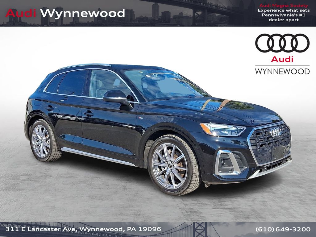 Mythos Black Metallic 2023 Audi Q5 Hybrid Plug-in SUV / Crossover All-Wheel Drive 7-Speed Automatic