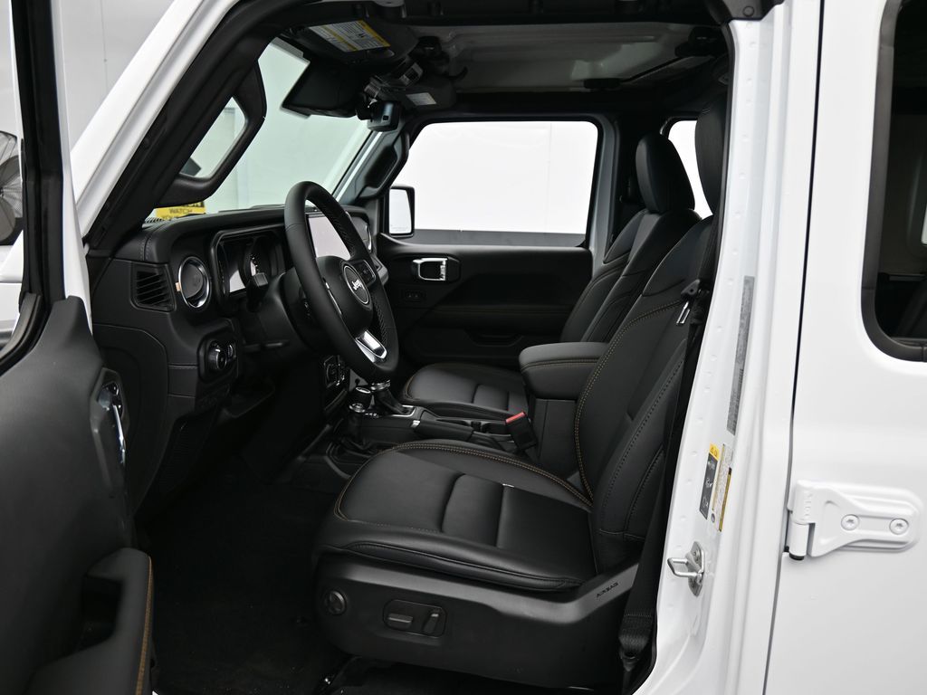 New 2025 Bright White Clearcoat Jeep Sahara image 11