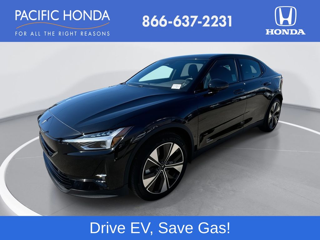 Black 2024 Polestar 2 Longe Range Single Motor FWD Sedan Rear-Wheel Drive 1-Speed Automatic