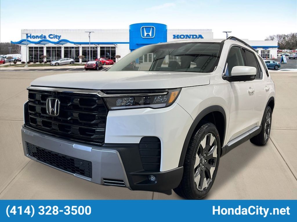 Gray (PLATINUM WHT PR) 2026 Honda Pilot SUV / Crossover All-Wheel Drive Automatic