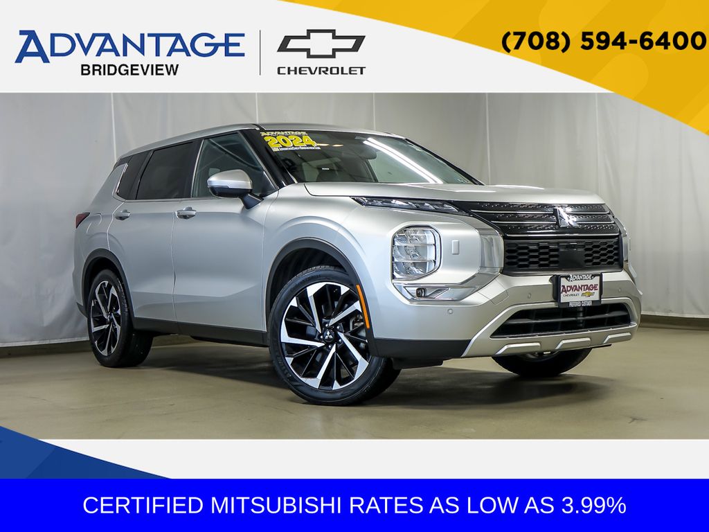 Red Diamond 2024 Mitsubishi Outlander SUV / Crossover All-Wheel Drive Continuously Variable Transmission