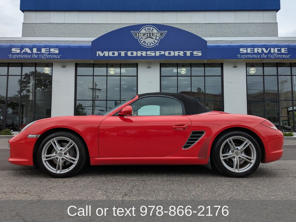 Guards Red 2009 Porsche Boxster Convertible Rear-Wheel Drive 7-Speed Automatic